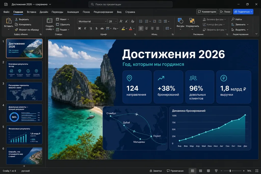 Презентация о достижениях
